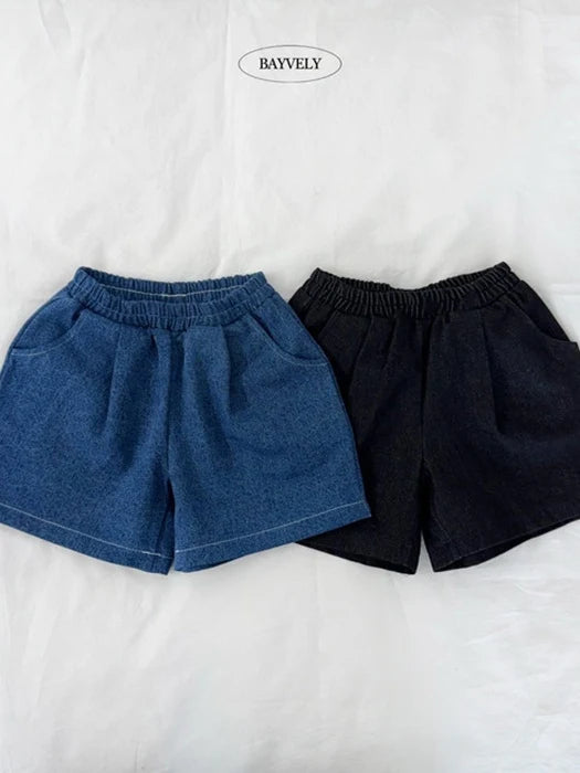 Little Foxx – Denim Bermuda Pants