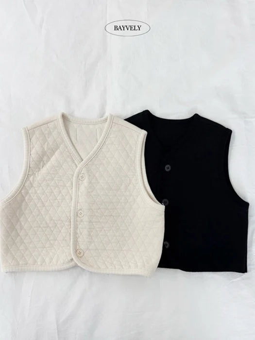 Little Foxx – Diamond Knit Vest