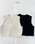 Little Foxx – Diamond Knit Vest