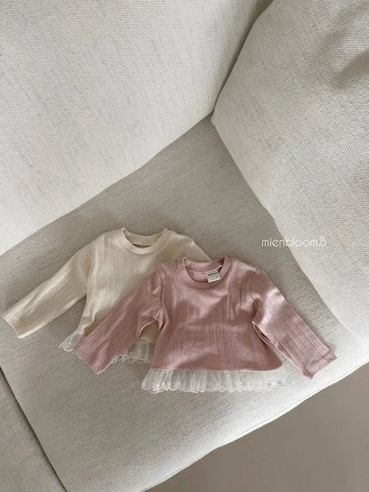 Little Foxx – Bebe Heart Lace Tee
