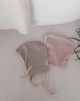 Little Foxx – Bebe Natural Stripe Bonnet