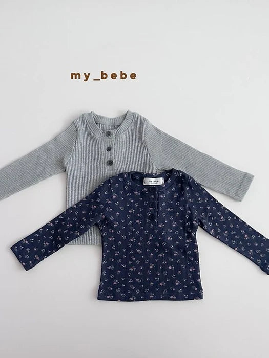 Little Foxx – Henley Long Sleeve Tee