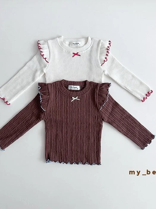 Little Foxx – Autumn Double Ruffle Tee