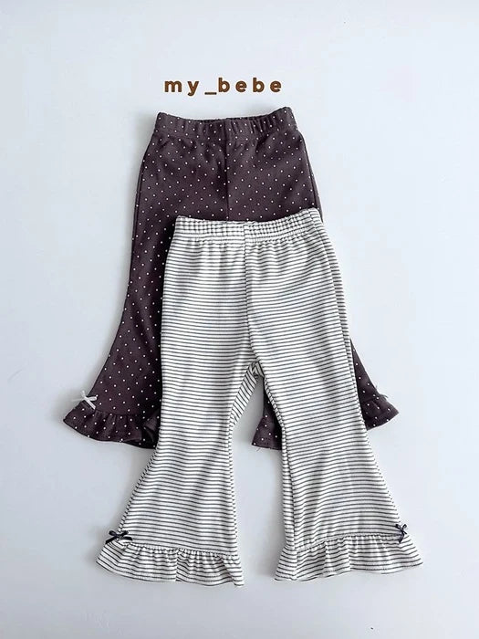 Little Foxx – Seam Frill Bootcut Pants