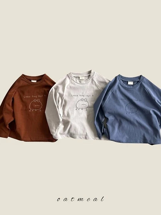Little Foxx – Frog Raglan Tee