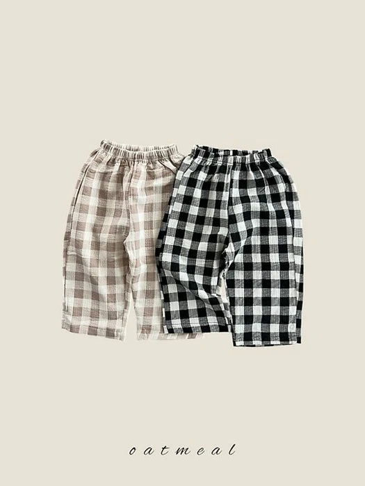 Little Foxx – Check Pants