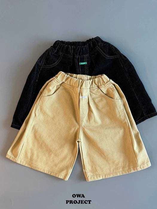 Little Foxx – Front Pleats Midi Pants