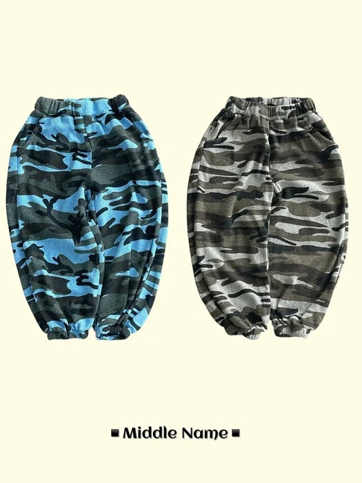 Little Foxx – Camo Jogger Pants