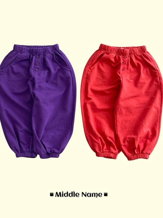 Little Foxx – Dengo Button Jogger Pants
