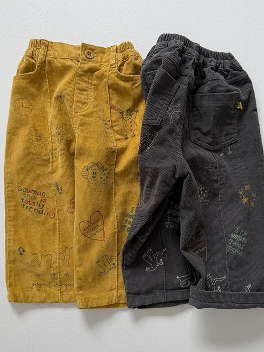 Little Foxx – Paint Diary Pants