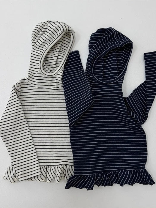 Little Foxx – Bebe Soft Hood Turtleneck Tee
