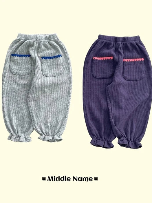 Little Foxx – Waffle Pocket Pants