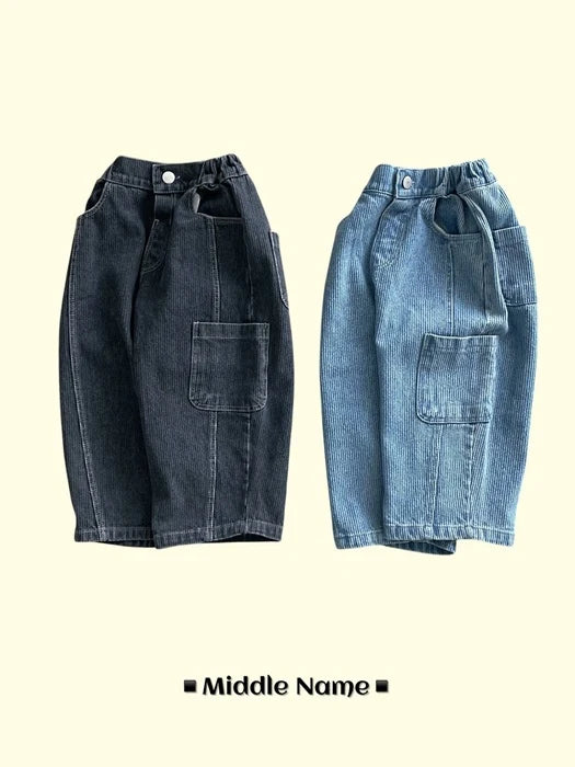 Little Foxx – Pocket Hip Denim Pants