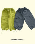 Little Foxx – Cargo Embo Check Pants