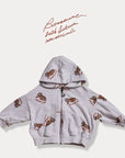 Little Foxx – Lion Graphic Hood Zip-up