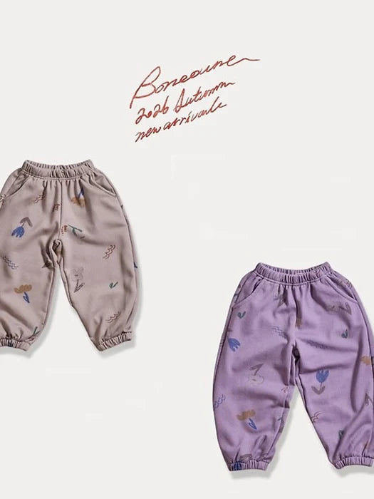 Little Foxx – Chello Flower Jogger Pants