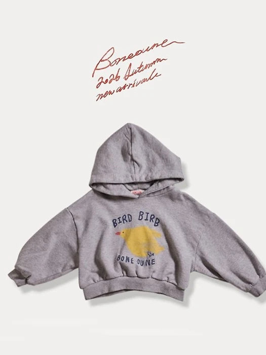 Little Foxx – Bird Crop Hood Top