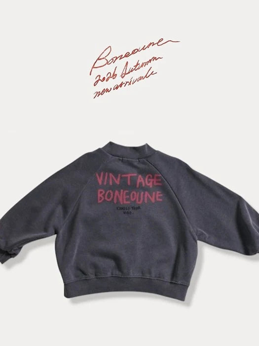 Little Foxx – Carbone Pigment Zip-up