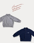 Little Foxx – Terry Half Zip-up Top
