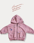 Little Foxx – Chello Flower Pigment Hood Zip-up