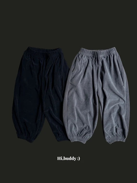 Little Foxx – Velvet Jogger Pants