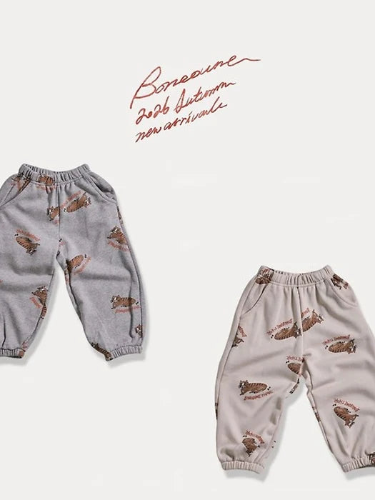 Little Foxx – Tiger Graphic Jogger Pants