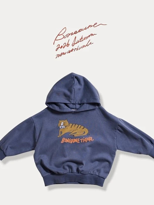 Little Foxx – Pigment Tiger Hood Top