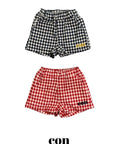 Little Foxx – Bebe Check Shorts