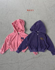 Little Foxx – Flower Hood Zip-up Jacket