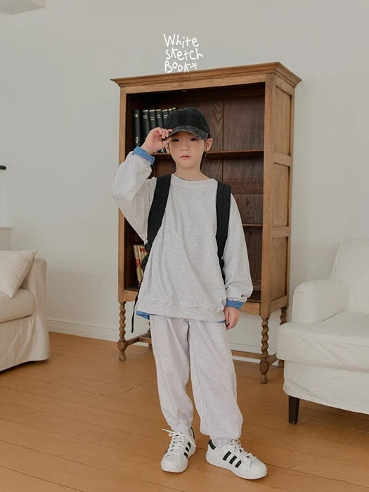 Little Foxx – Plain Sweatshirts Set