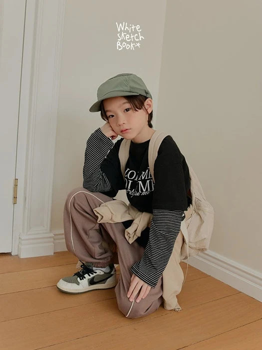 Little Foxx – Piping Jogger Pants