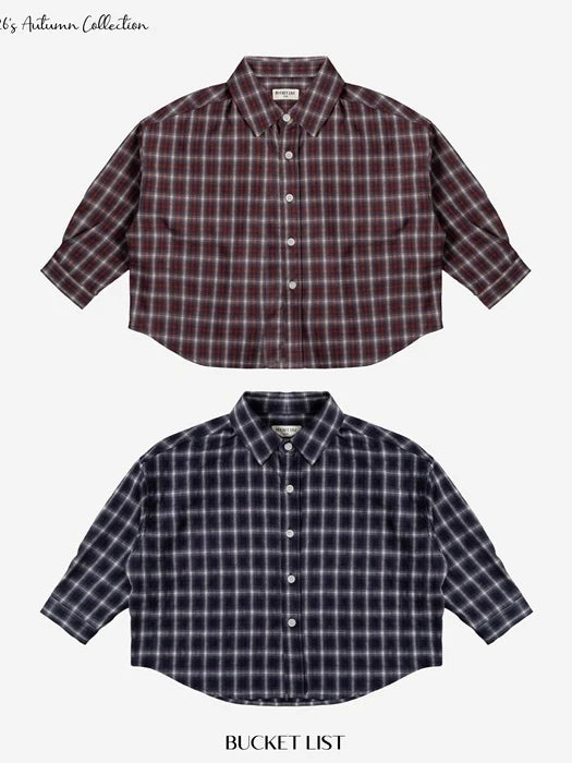 Little Foxx – Daddy Check Shirt