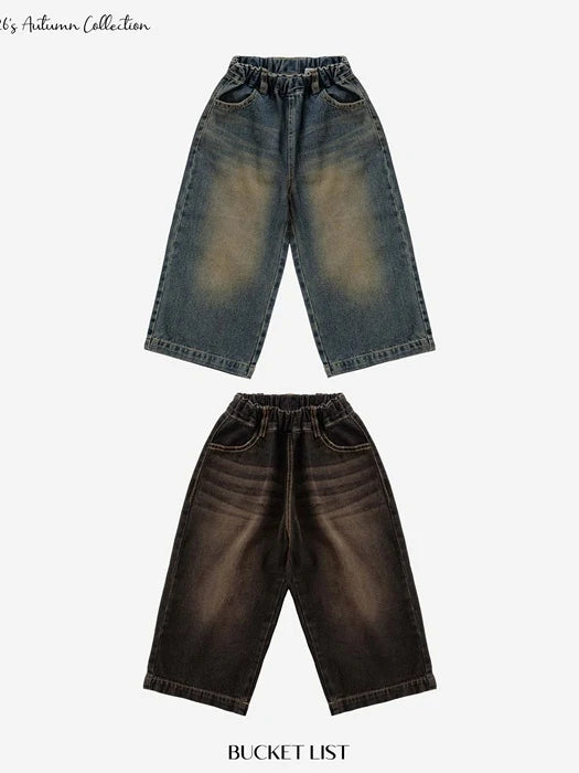 Little Foxx – Teen Wide Denim Pants