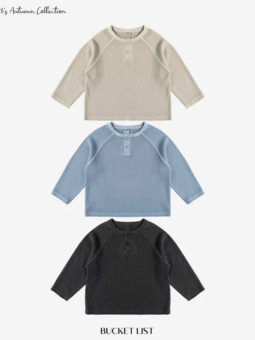 Little Foxx – Dying Waffle Raglan Tee