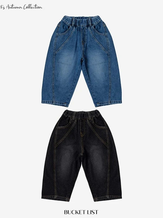 Little Foxx – Pure Curved Denim Pants