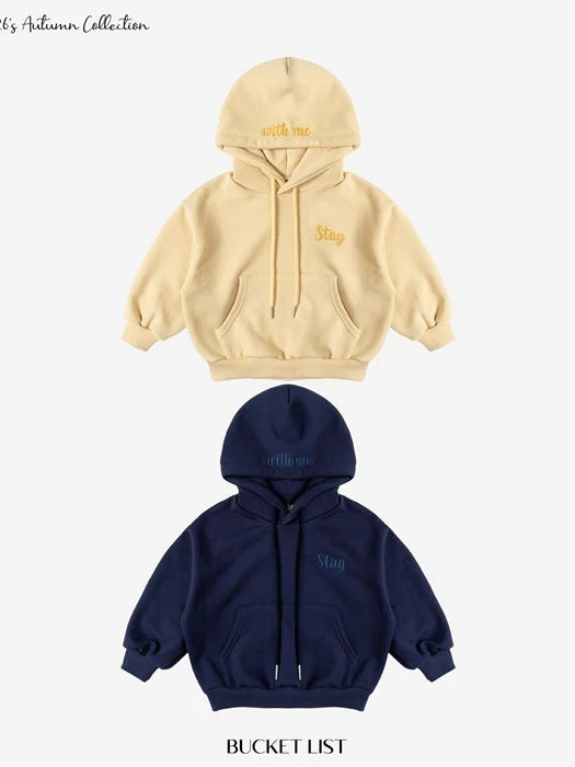 Little Foxx – Stay Embroidery Hoodie