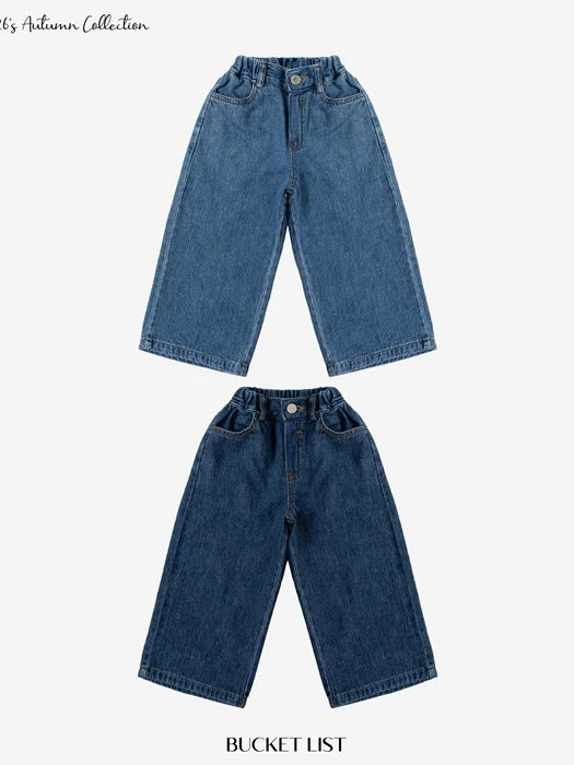 Little Foxx – Solid Denim Pants
