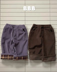 Little Foxx – Corduroy Roll-up Pants