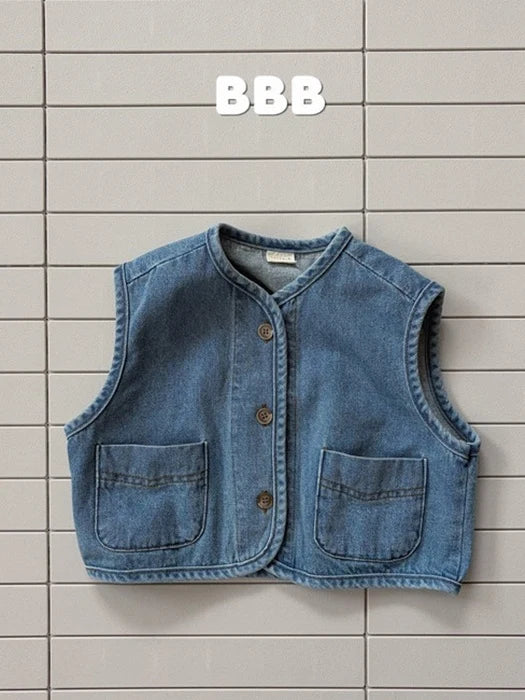 Little Foxx – Loose Denim Vest
