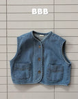 Little Foxx – Loose Denim Vest