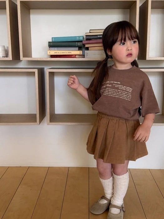 Little Foxx – Pigment Lettering Tee