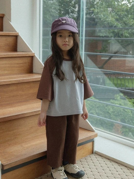 Little Foxx – Latte Raglan Tee