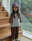 Little Foxx – Latte Raglan Tee