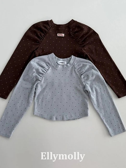 Little Foxx – Zizel Dot Shirring Tee