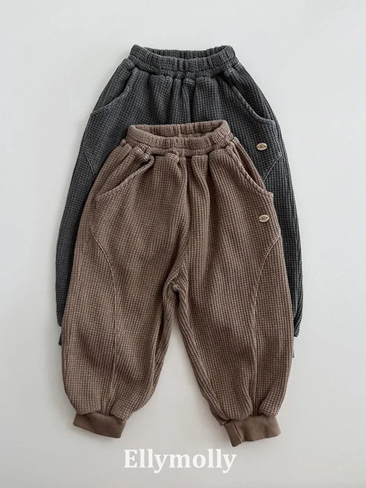 Little Foxx – King Waffle Moment Jogger Pants