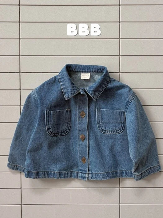 Little Foxx – Dun Denim Half Jacket