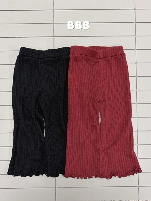 Little Foxx – Rib Bootscut Pants