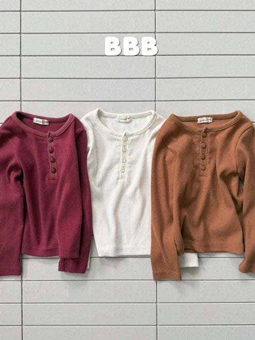 Little Foxx – Button Basic Tee