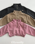 Little Foxx – Archi Pigment Half Zip-up Top