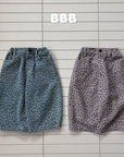 Little Foxx – Leopard Denim Pants